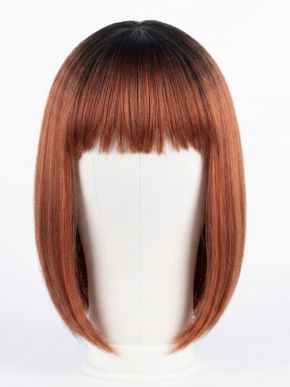 100% BRAZILIAN HUMAN HAIR BLEND -Red/Blk